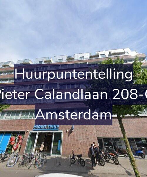 Foto gevel Huurpuntentelling voor Pieter Calandlaan 208-G, Amsterdam