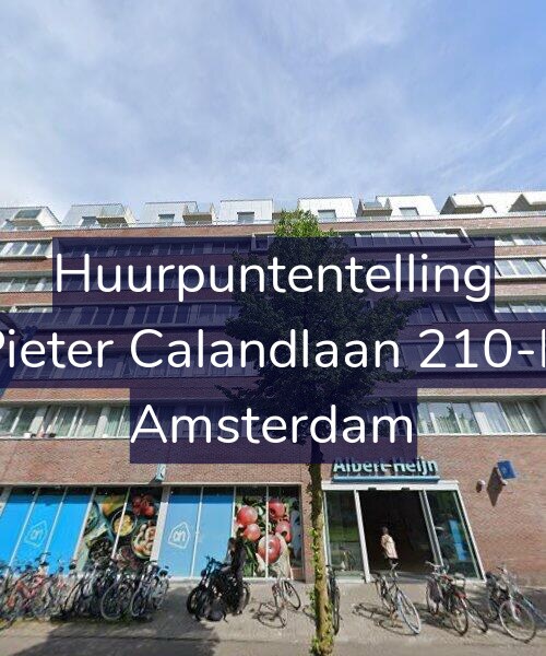 Foto gevel Huurpuntentelling voor Pieter Calandlaan 210-R, Amsterdam