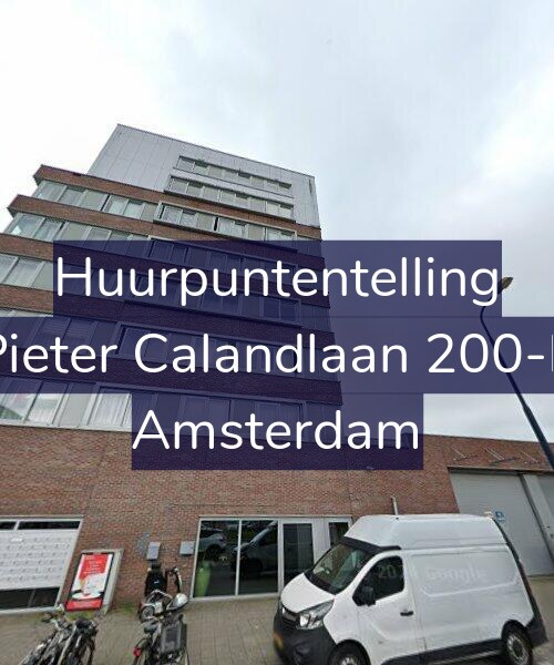 Foto gevel Huurpuntentelling voor Pieter Calandlaan 200-K, Amsterdam