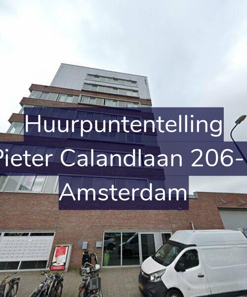 Foto gevel Huurpuntentelling voor Pieter Calandlaan 206-E, Amsterdam