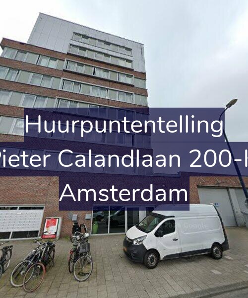 Foto gevel Huurpuntentelling voor Pieter Calandlaan 200-H, Amsterdam