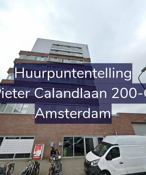 Foto gevel Huurpuntentelling voor Pieter Calandlaan 200-G, Amsterdam