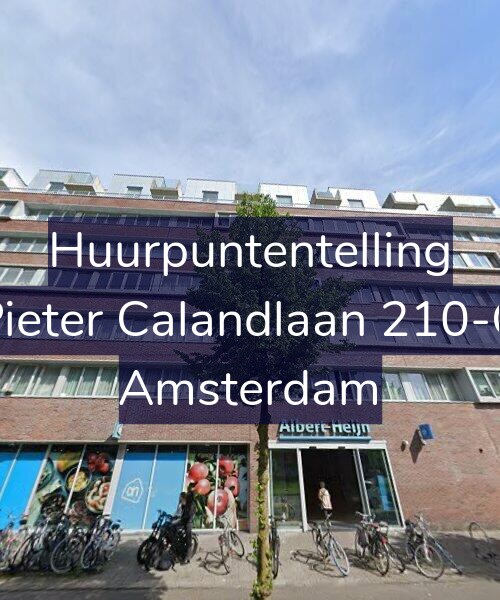 Foto gevel Huurpuntentelling voor Pieter Calandlaan 210-G, Amsterdam