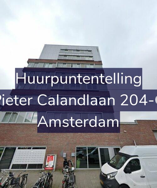 Foto gevel Huurpuntentelling voor Pieter Calandlaan 204-C, Amsterdam