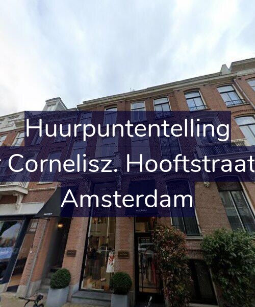 Foto gevel Huurpuntentelling voor Pieter Cornelisz. Hooftstraat 23-C, Amsterdam