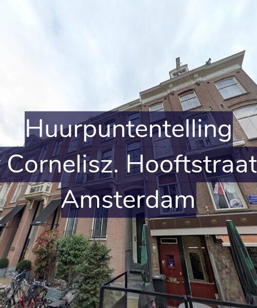 Foto gevel Huurpuntentelling voor Pieter Cornelisz. Hooftstraat 25-A, Amsterdam