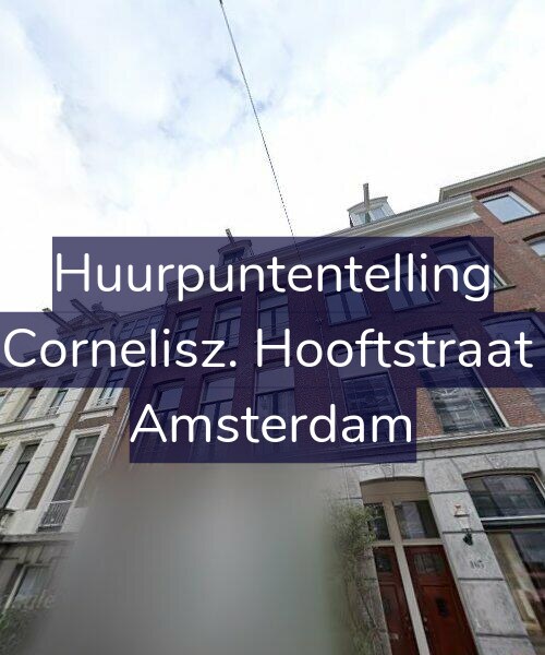 Foto gevel Huurpuntentelling voor Pieter Cornelisz. Hooftstraat 163-2, Amsterdam