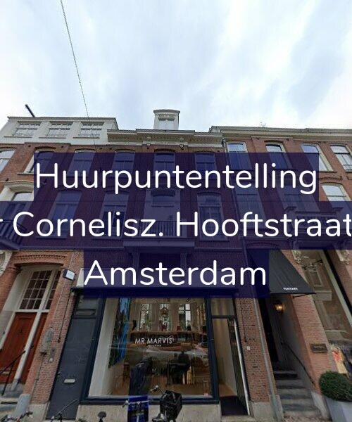 Foto gevel Huurpuntentelling voor Pieter Cornelisz. Hooftstraat 21-1, Amsterdam