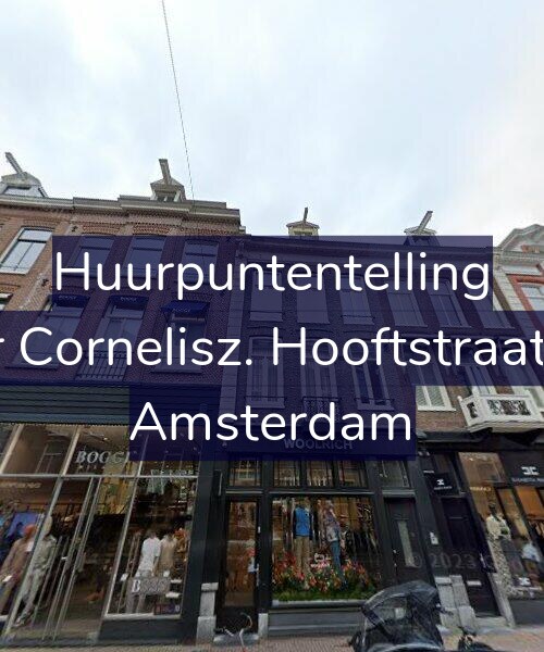 Foto gevel Huurpuntentelling voor Pieter Cornelisz. Hooftstraat 36-2, Amsterdam