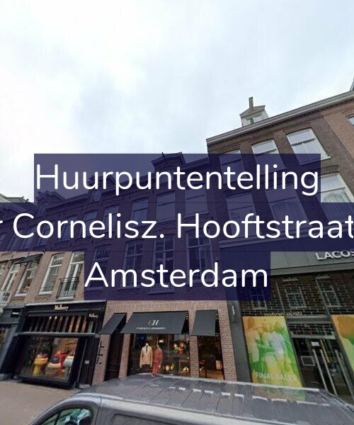 Foto gevel Huurpuntentelling voor Pieter Cornelisz. Hooftstraat 44-2, Amsterdam