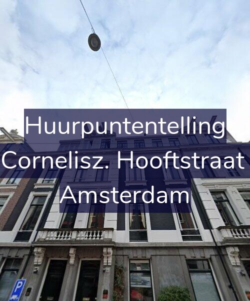 Foto gevel Huurpuntentelling voor Pieter Cornelisz. Hooftstraat 153-3, Amsterdam