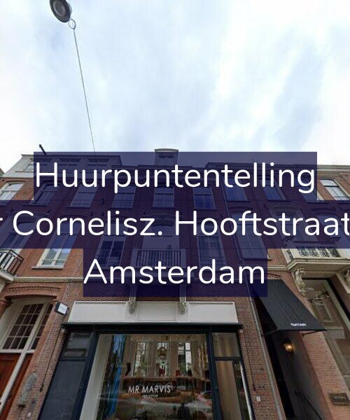 Foto gevel Huurpuntentelling voor Pieter Cornelisz. Hooftstraat 21-2, Amsterdam