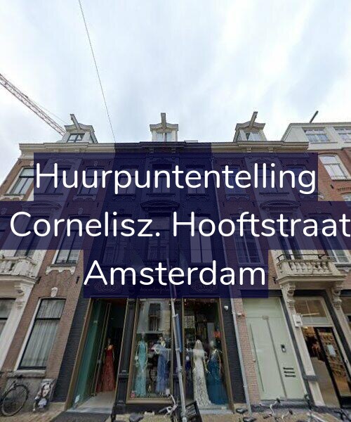 Foto gevel Huurpuntentelling voor Pieter Cornelisz. Hooftstraat 15-D, Amsterdam