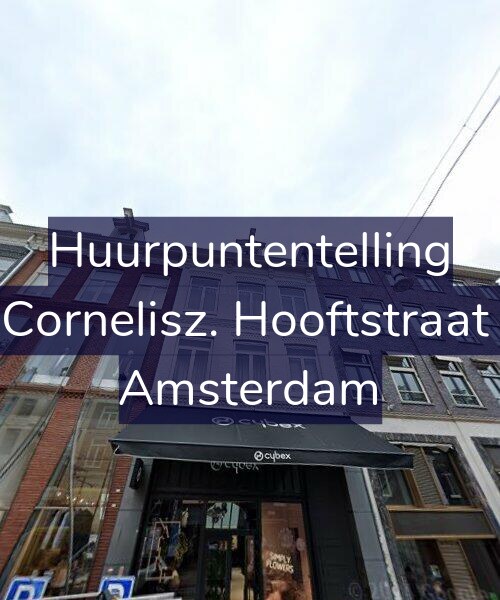 Foto gevel Huurpuntentelling voor Pieter Cornelisz. Hooftstraat 136-2, Amsterdam