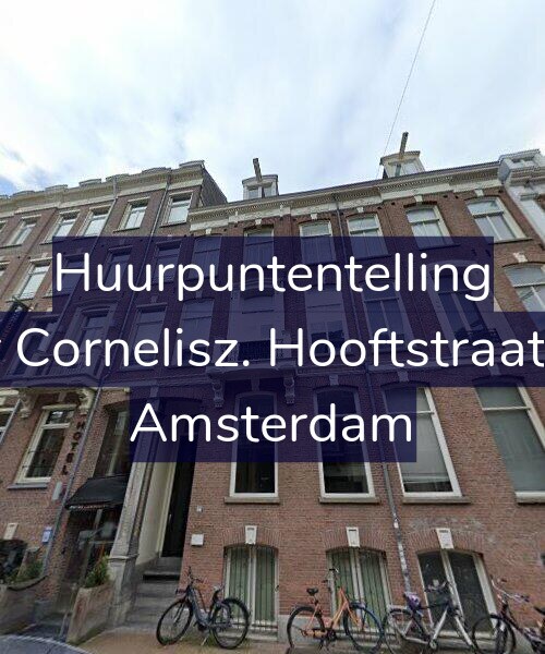 Foto gevel Huurpuntentelling voor Pieter Cornelisz. Hooftstraat 22-A, Amsterdam