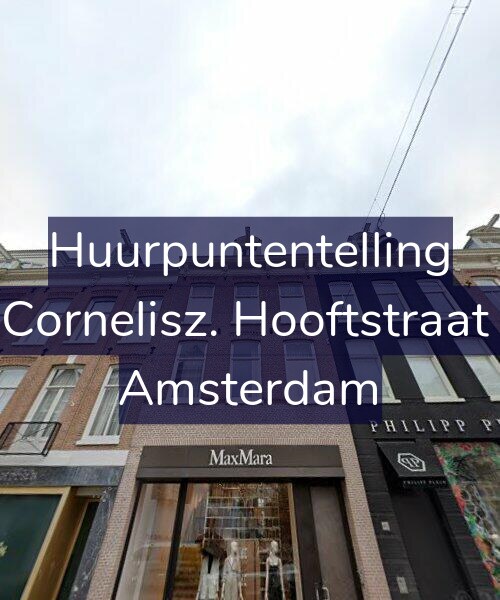 Foto gevel Huurpuntentelling voor Pieter Cornelisz. Hooftstraat 110-2, Amsterdam