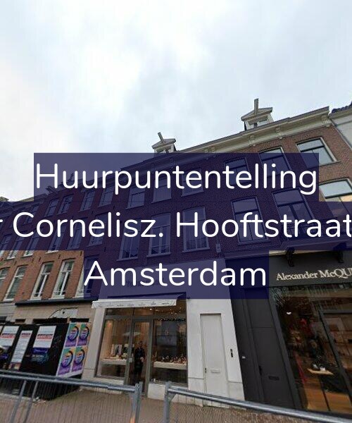 Foto gevel Huurpuntentelling voor Pieter Cornelisz. Hooftstraat 72-1, Amsterdam