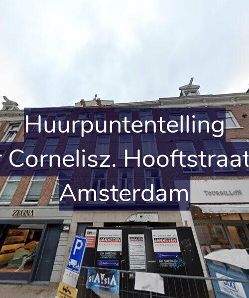 Foto gevel Huurpuntentelling voor Pieter Cornelisz. Hooftstraat 74-1, Amsterdam
