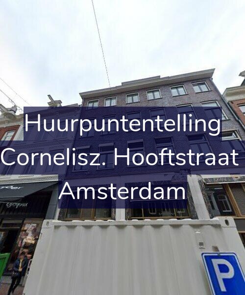 Foto gevel Huurpuntentelling voor Pieter Cornelisz. Hooftstraat 134-C, Amsterdam