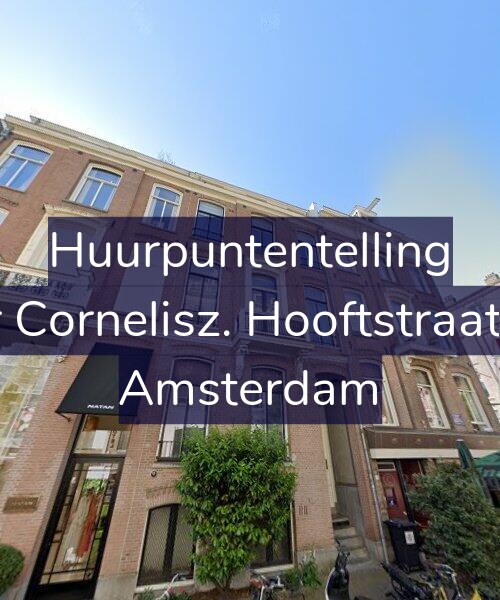 Foto gevel Huurpuntentelling voor Pieter Cornelisz. Hooftstraat 25-B, Amsterdam