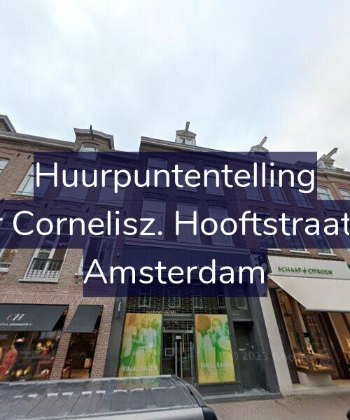 Foto gevel Huurpuntentelling voor Pieter Cornelisz. Hooftstraat 42-2, Amsterdam