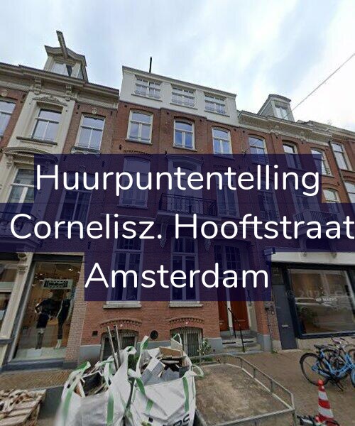 Foto gevel Huurpuntentelling voor Pieter Cornelisz. Hooftstraat 19-H, Amsterdam