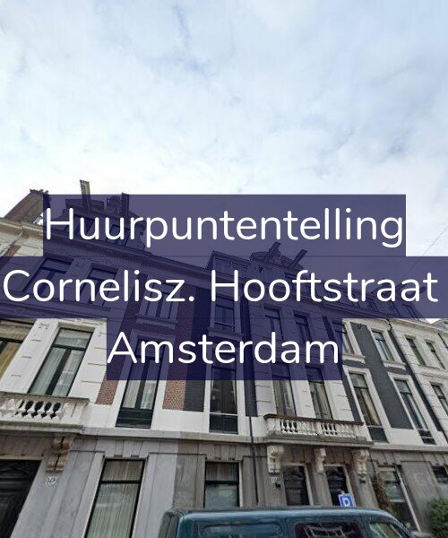 Foto gevel Huurpuntentelling voor Pieter Cornelisz. Hooftstraat 151-2, Amsterdam