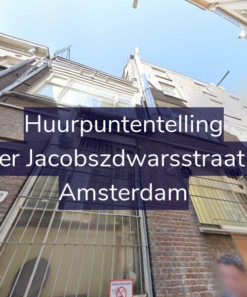 Foto gevel Huurpuntentelling voor Pieter Jacobszdwarsstraat 2-2, Amsterdam