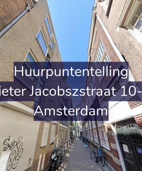 Foto gevel Huurpuntentelling voor Pieter Jacobszstraat 10-A, Amsterdam