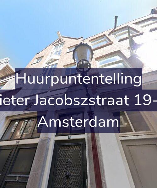 Foto gevel Huurpuntentelling voor Pieter Jacobszstraat 19-2, Amsterdam