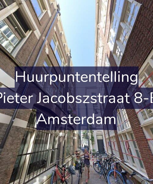 Foto gevel Huurpuntentelling voor Pieter Jacobszstraat 8-B, Amsterdam