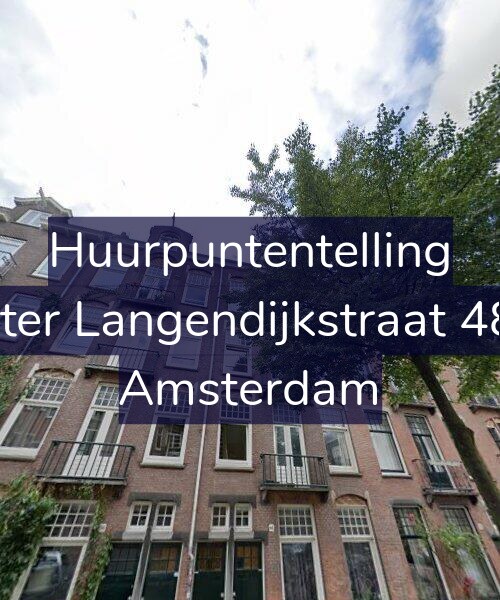 Foto gevel Huurpuntentelling voor Pieter Langendijkstraat 48-2, Amsterdam