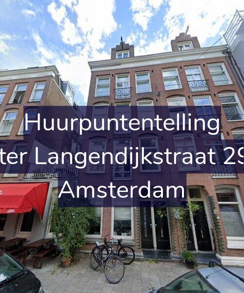 Foto gevel Huurpuntentelling voor Pieter Langendijkstraat 29-H, Amsterdam