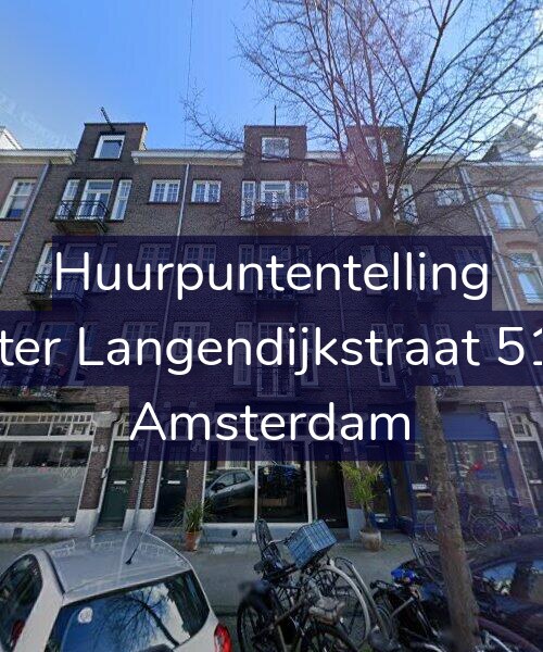 Foto gevel Huurpuntentelling voor Pieter Langendijkstraat 51-H, Amsterdam