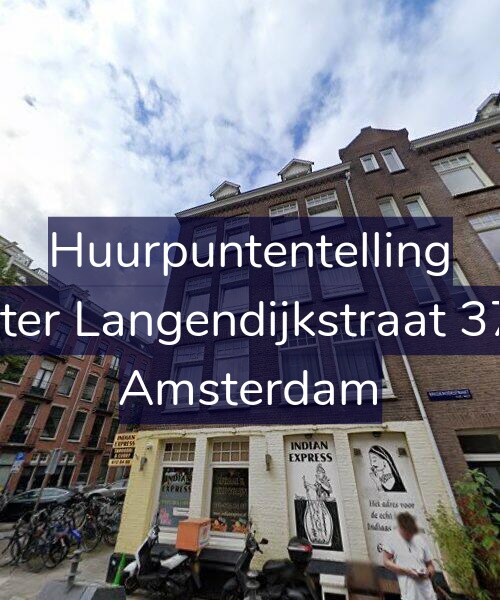 Foto gevel Huurpuntentelling voor Pieter Langendijkstraat 37-2, Amsterdam