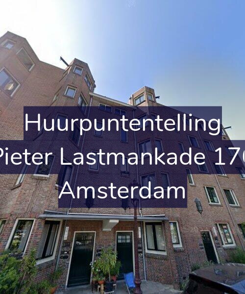 Foto gevel Huurpuntentelling voor Pieter Lastmankade 176, Amsterdam