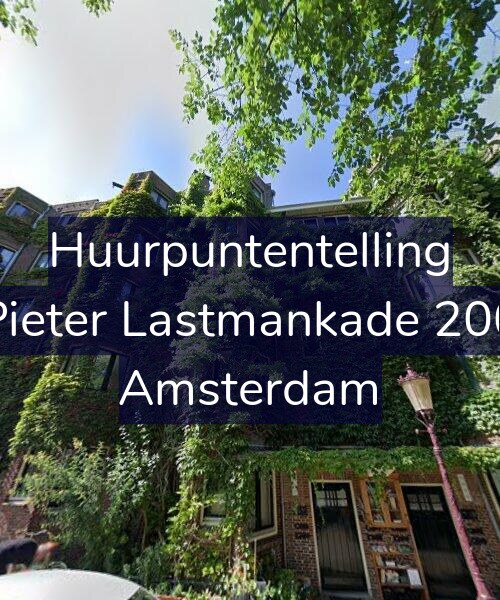 Foto gevel Huurpuntentelling voor Pieter Lastmankade 200, Amsterdam