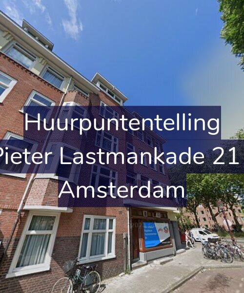 Foto gevel Huurpuntentelling voor Pieter Lastmankade 211, Amsterdam