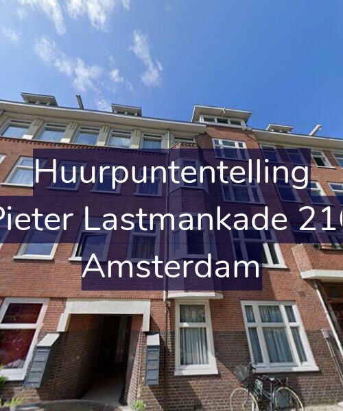 Foto gevel Huurpuntentelling voor Pieter Lastmankade 216, Amsterdam