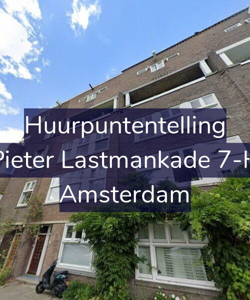 Foto gevel Huurpuntentelling voor Pieter Lastmankade 7-H, Amsterdam