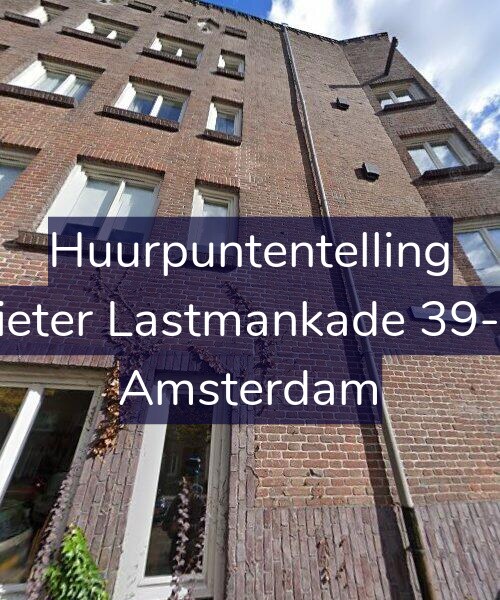 Foto gevel Huurpuntentelling voor Pieter Lastmankade 39-H, Amsterdam