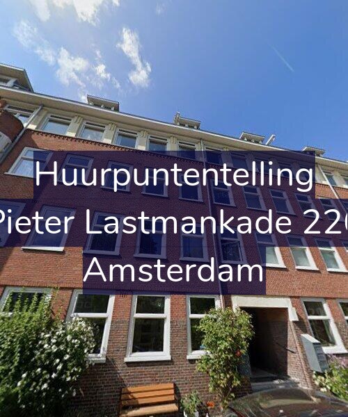Foto gevel Huurpuntentelling voor Pieter Lastmankade 226, Amsterdam