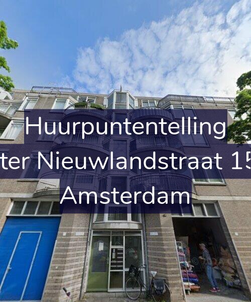 Foto gevel Huurpuntentelling voor Pieter Nieuwlandstraat 15-B, Amsterdam