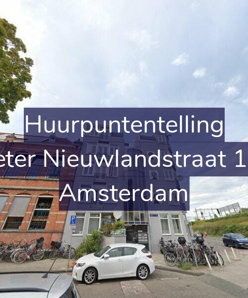 Foto gevel Huurpuntentelling voor Pieter Nieuwlandstraat 117, Amsterdam