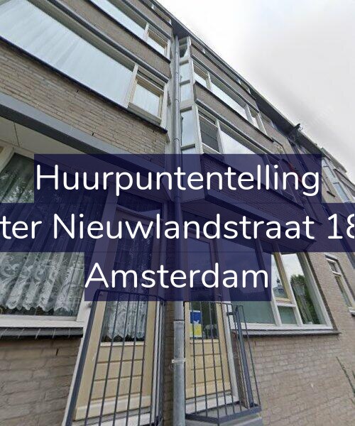 Foto gevel Huurpuntentelling voor Pieter Nieuwlandstraat 18-B, Amsterdam