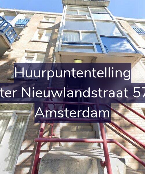 Foto gevel Huurpuntentelling voor Pieter Nieuwlandstraat 57-B, Amsterdam