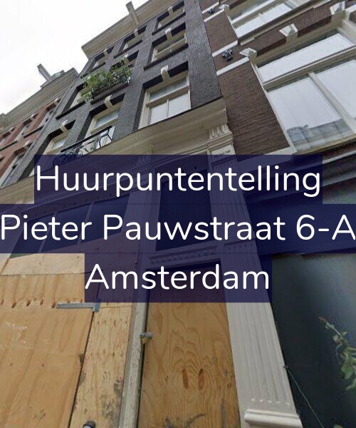 Foto gevel Huurpuntentelling voor Pieter Pauwstraat 6-A, Amsterdam