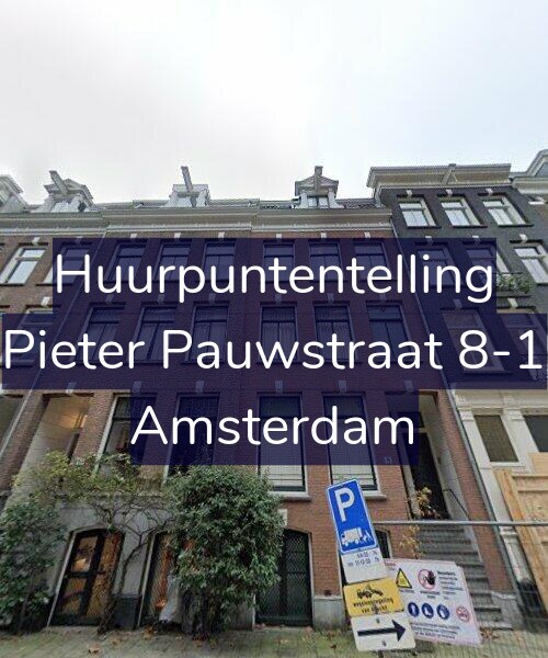 Foto gevel Huurpuntentelling voor Pieter Pauwstraat 8-1, Amsterdam