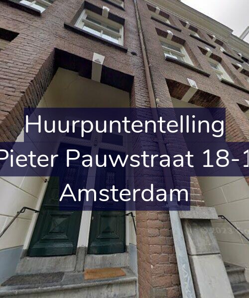 Foto gevel Huurpuntentelling voor Pieter Pauwstraat 18-1, Amsterdam