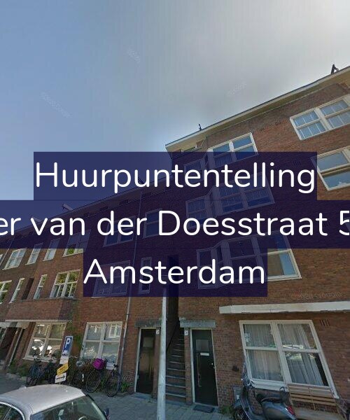 Foto gevel Huurpuntentelling voor Pieter van der Doesstraat 52-H, Amsterdam
